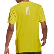 T-shirt Jaune Homme Adidas HJ9773 vue 2