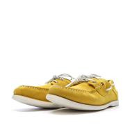 Chaussures Bateau Jaune Homme Tommy Hilfiger Classic Suede vue 6