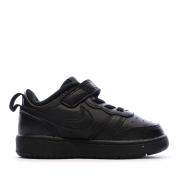 Baskets Noir Garçon Nike Court Borough Low Recraft vue 2