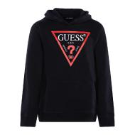 Sweat à capuche Noir Garçon Guess