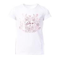 T-shirt Blanc Fille Guess 6YW1 pas cher