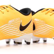 Chaussures de football Jaunes/Noires Garçon Nike Vapor 13 vue 7