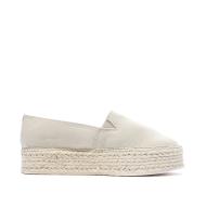 Espadrilles Ecru Femme Calvin Klein Jeans Flatform vue 2