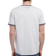 T-Shirt Bleu Glacier Homme Teddy Smith Ticlass vue 2