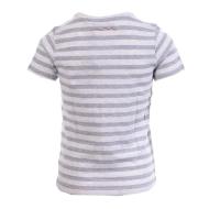 T-shirt Gris à rayures Garçon Teddy Smith Turny vue 2
