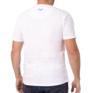 T-shirt Blanc/Bleu Homme Von Dutch Best vue 2