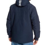 Blouson bleu homme DC Shoes Missile Padded vue 2