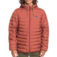 Doudoune Brique Homme Quiksilver Scaly pas cher