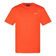 T-shirt Orange Homme Schott EMB