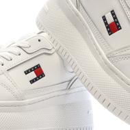 Baskets Beiges Femme Tommy Hilfiger Retro vue 7
