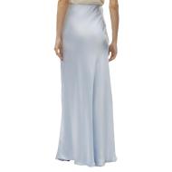Jupe longue taille haute Bleu Vero Moda Beatrice vue 2