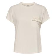 T-Shirt Beige Femme JDY Ilse Pocket