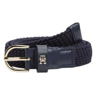 Ceinture Marine Femme Tommy Hilfiger Effortless pas cher