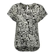 Blouse Beige/Noir à Motifs Femme JDY Piper