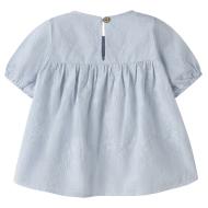 Blouse Bleu Fille Lil' Atelier Jiva Loose vue 2
