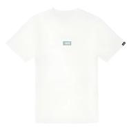T-Shirt Blanc Mixte Vans Logo Marshmallow pas cher