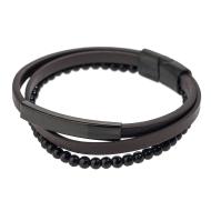 Bracelet Noir Homme Geographical Norway 315107