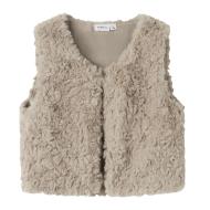 Gilet Beige Fille Name it Fnano pas cher