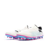 Chaussures de Football Blanc/Bleu Homme Puma Future 7 Play Fg/ag vue 6