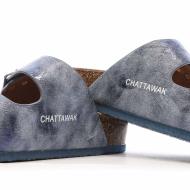 Sandales Bleu Femme Chattawak ORPHEE vue 7