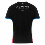 T-shirt Noir Homme Kappa Adirend vue 2