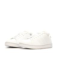 Baskets Blanches/Beige Femme Adidas Advantage vue 6