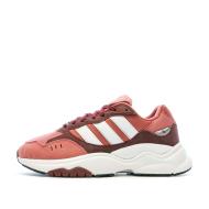 Baskets Blanche/Rose Fille Adidas Retropy F90 pas cher