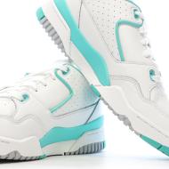 Men's White/Turquoise Sneakers Le Coq Sportif Nineties Photo of the Espace des Marques %store% store - view of %key%