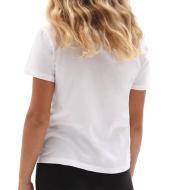 T-shirt Blanc Fille Vans Easy Box vue 2