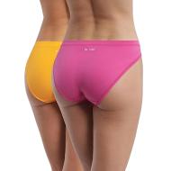 x2 Culottes Rose/Orange Femme Dim DIM0A6M vue 2