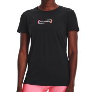 T-shirt Noir Femme Under Armour Gradient Pill pas cher