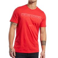 T-Shirt rouge homme Reebok UFC Fan Gear pas cher