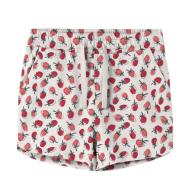 Short Blanc Fraises Fille Name it Vigga pas cher