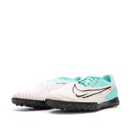 Chaussures de Foot Blanc/Vert Homme Nike Phantom GX Academy TF vue 6