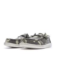 Chaussures Militaire Kaki Homme Hey Dude Camo vue 6