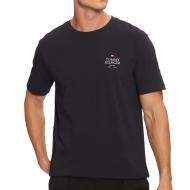 T-shirt Noir Homme Tommy Hilfiger Hilfiger Stack pas cher