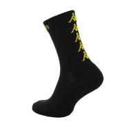 Chaussettes de Sport Noir/Jaune Kappa Eleno pas cher