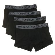 X4 Boxers Homme Noir Von Dutch ORIAS vue 2