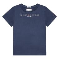 T-shirt Marine Fille Tommy Hilfiger Essential pas cher