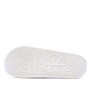 Claquettes Blanches Homme Ellesse Duke vue 2