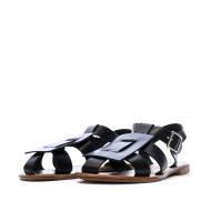Sandales Noires Femme Pare Gabia Axpe vue 6