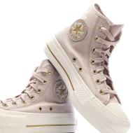 Baskets Mauves Femme Converse Lift Platform Tailored Lines vue 7