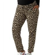 Pantalon Beige à Imprimés Femme Vero Moda Easy Nw Loose