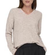 Pull Beige Femme Only Camilla pas cher