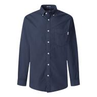 Chemises Marine Homme Pepe jeans Arnold pas cher