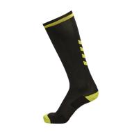 Paire de Chaussettes Noire/Jaune Homme Hummel Elite Indoor pas cher