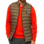 Doudoune Sans Manches Kaki Homme TBS Fabian