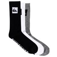 3 pairs of Quiksilver men’s white/grey socks AQYAA03316 affordable