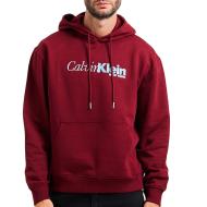 Sweat Rouge Homme Calvin Klein Jeans Cursi pas cher