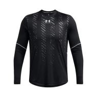T-shirt Manches Longues Noir Homme Under Armour Jersey vue 2